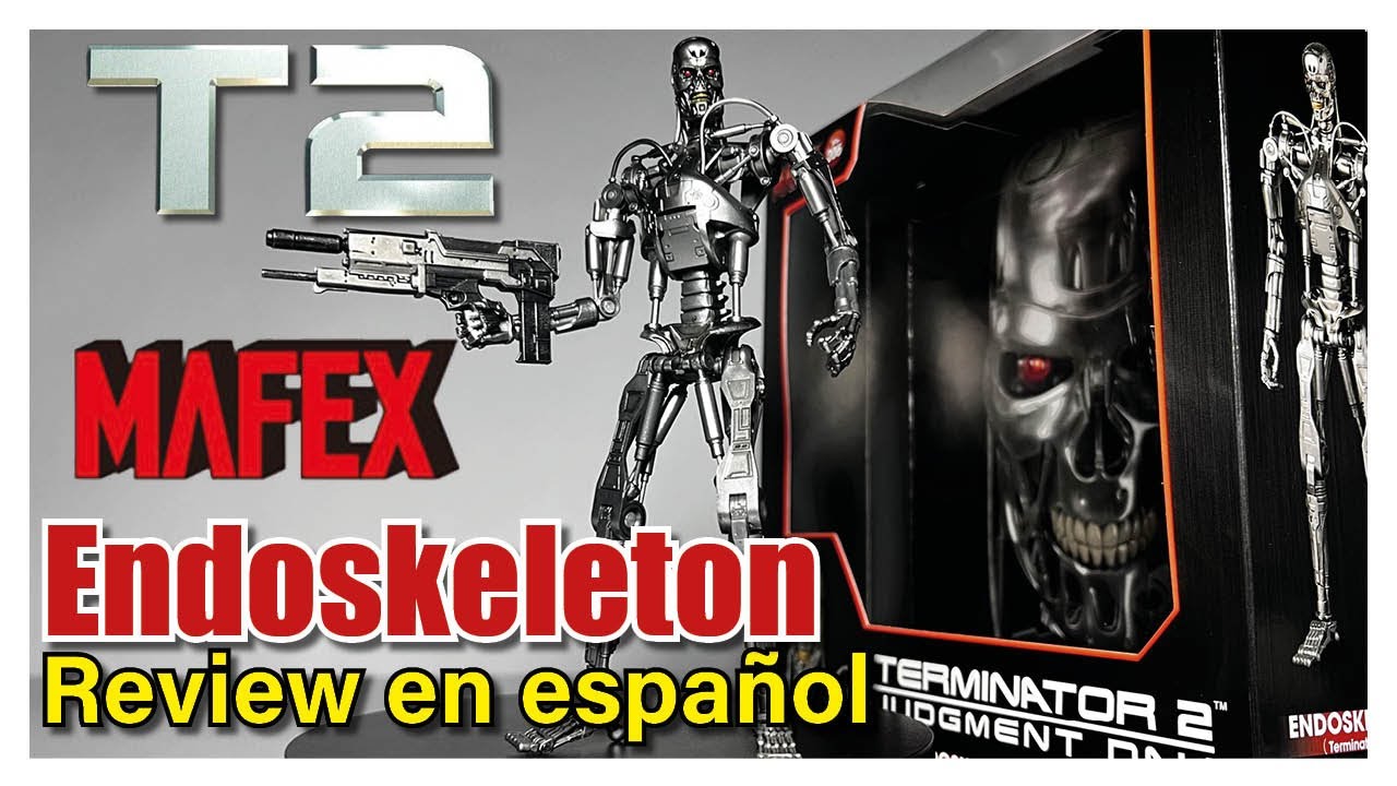 MAFEX Endoskeleton T2 Ver. - Terminator 2 | Review en español