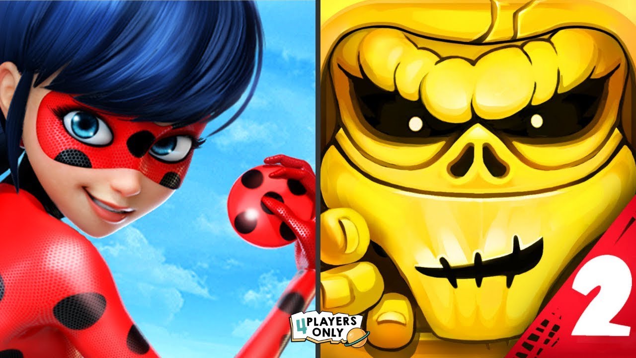 Miraculous Ladybug & Cat Noir  Vs Zombie Run 2: Best Runner Game [Unlock DONUT LOVER]
