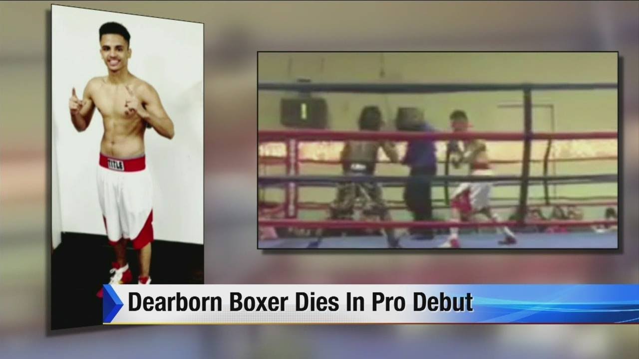 Dearborn boxer dies in pro debut