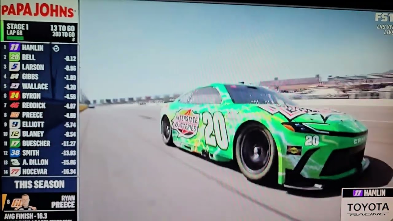 PART 3 OF 8 NASCAR CUP SERIES RACE AT LAS VEGAS 