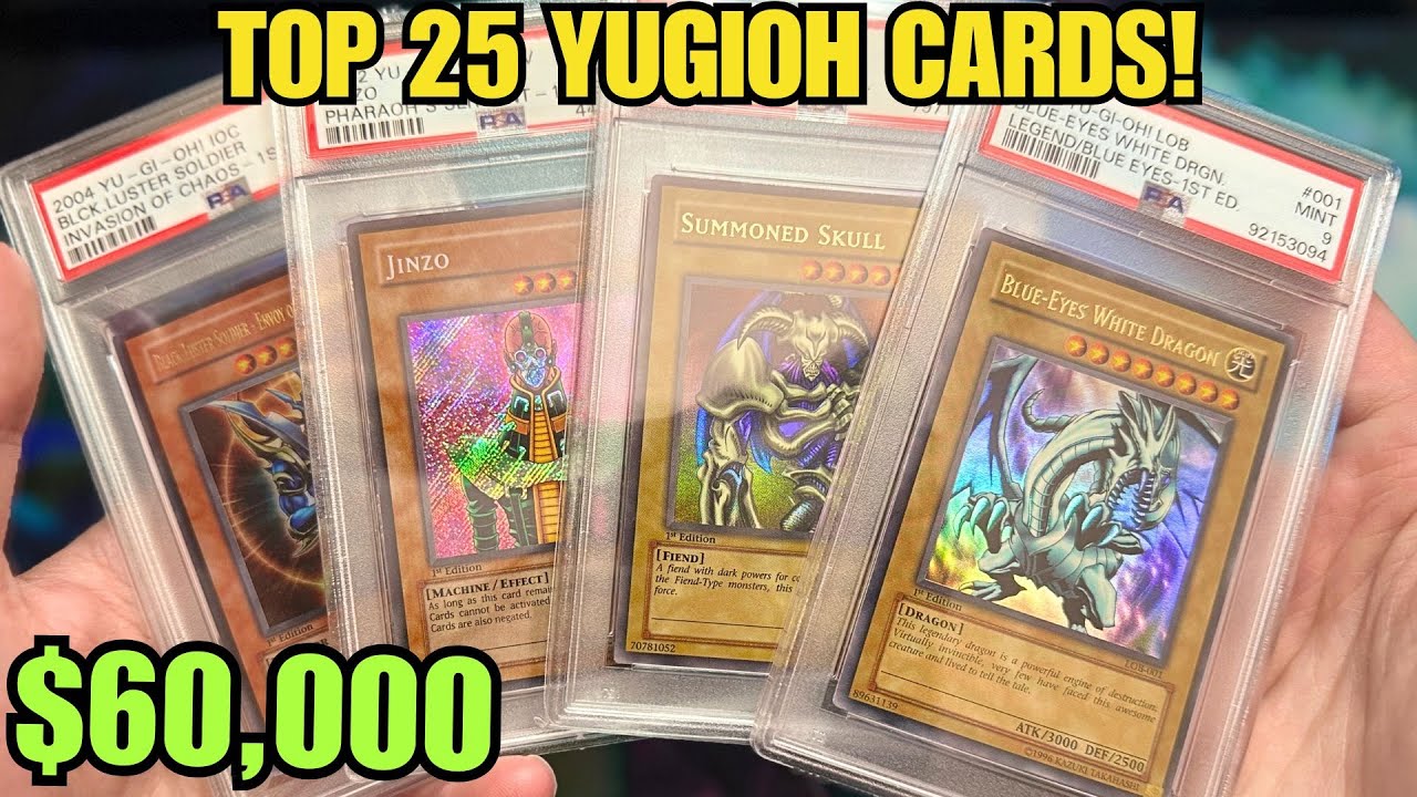 My Top 25 Rarest & Most Expensive Yugioh Cards (2025)