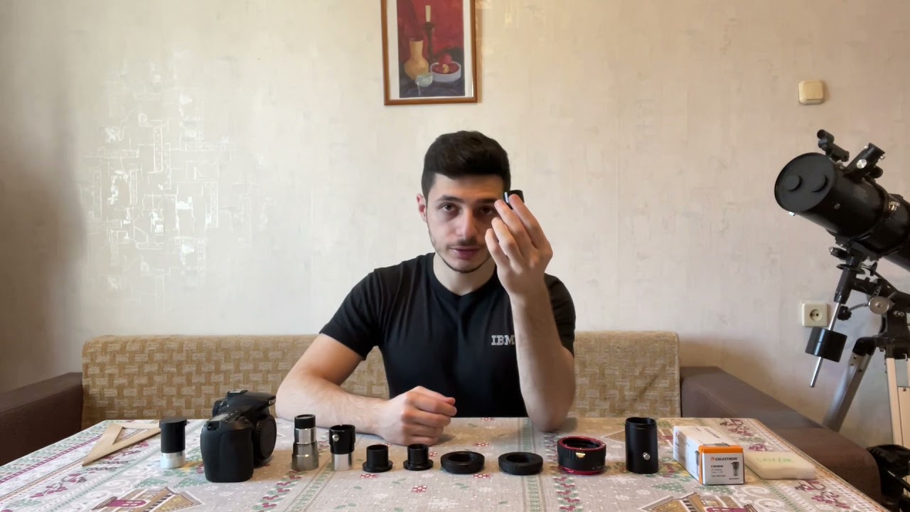 ЛИНЗА БАРЛОУ — разгонная втулка для астрофотографии планет. Часть 1: теория и пример сборки