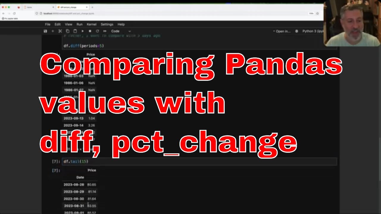 Comparing values in Pandas with 
