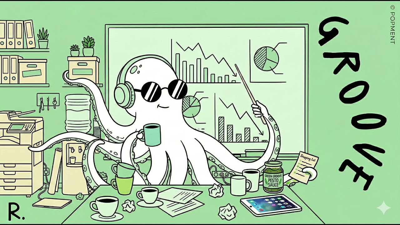 Overtime Groove: Midnight Algorithm 🌙 Chill Jazzhop for Late-Night Office Flow加班節奏： 🌙 適合深夜辦公與悠然專注的放鬆