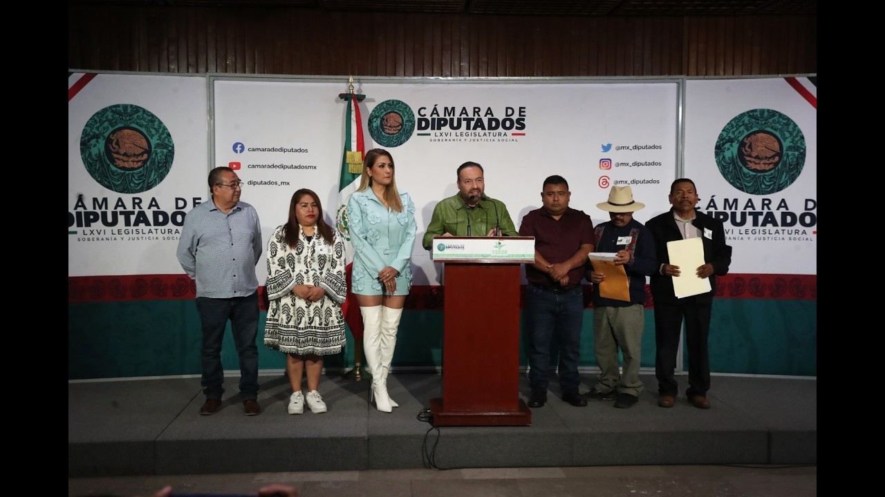 EN VIVO / Conferencia de prensa del Dip. Felipe Miguel Delgado Carrillo (PVEM)
