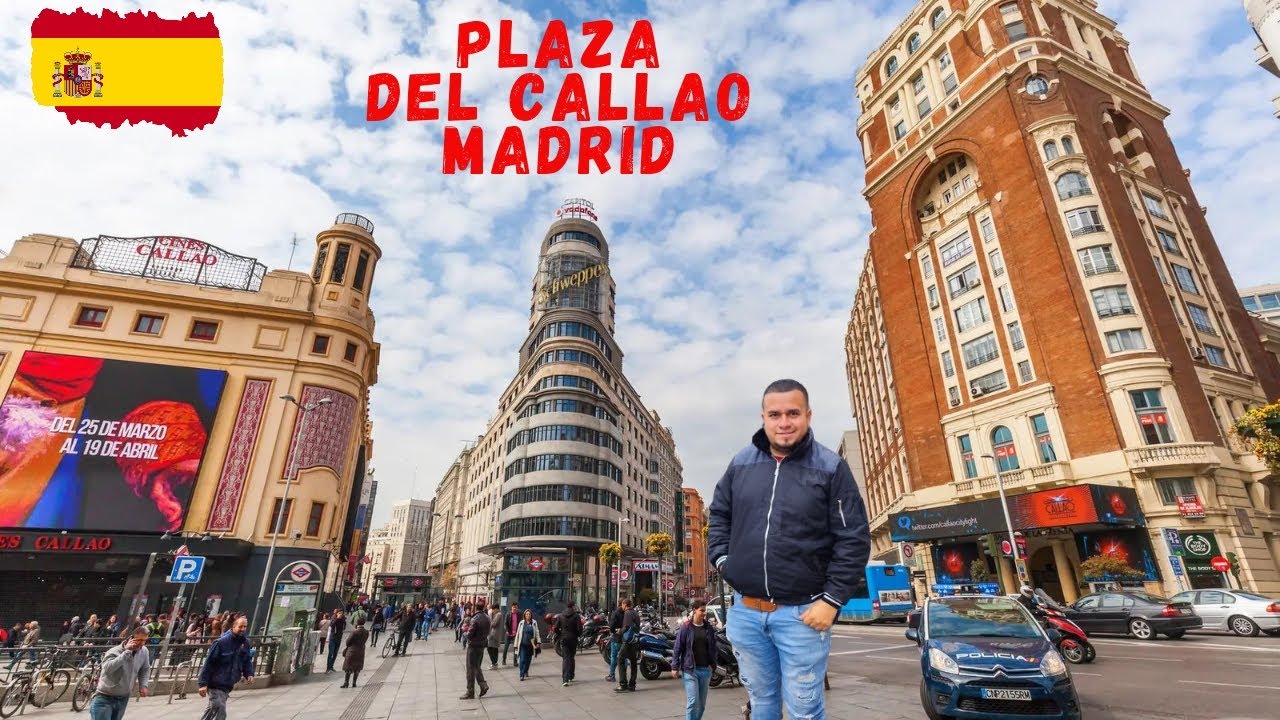 Visitando La Plaza del Callao Madrid Espa&ntilde;a 🇪🇦