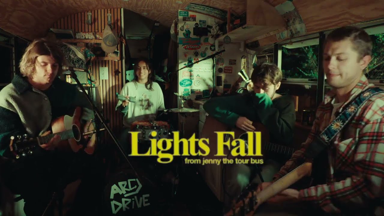 Arcy Drive - 'Lights Fall' (Acoustic) Live from Jenny
