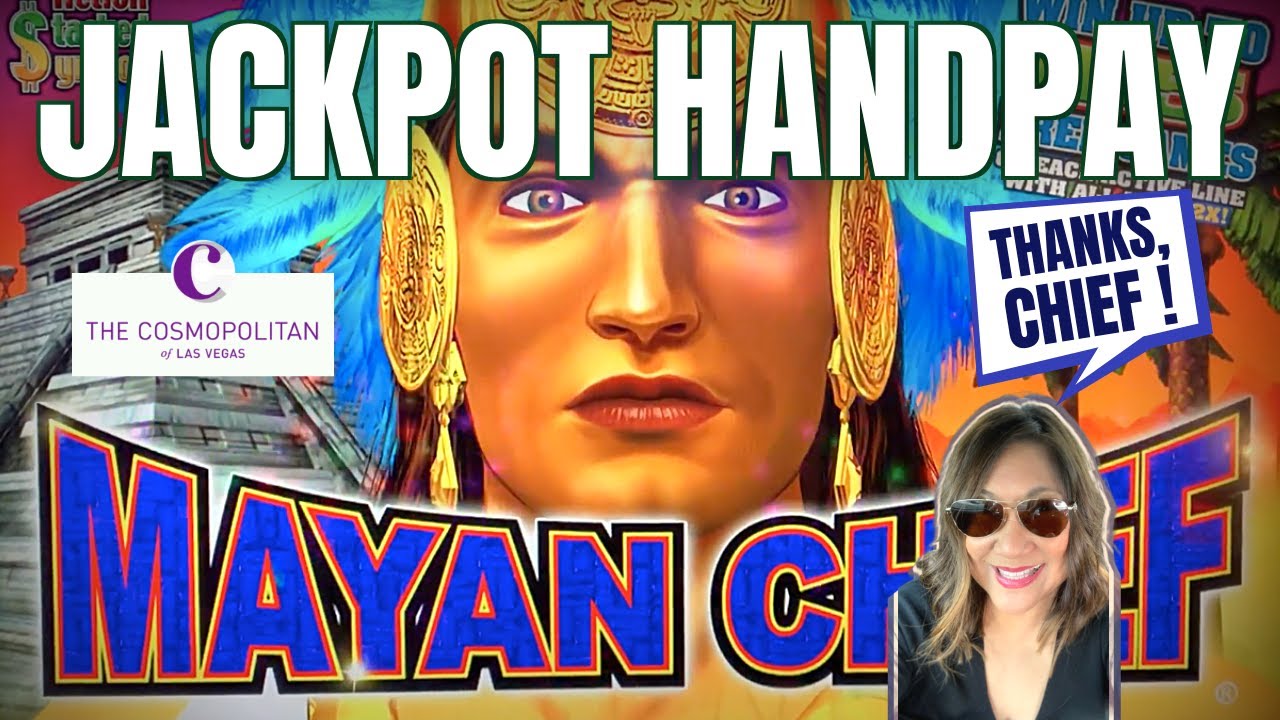 BIG WIN & JACKPOT HANDPAY • MAYAN CHIEF • SO MANY RETRIGGERS!
