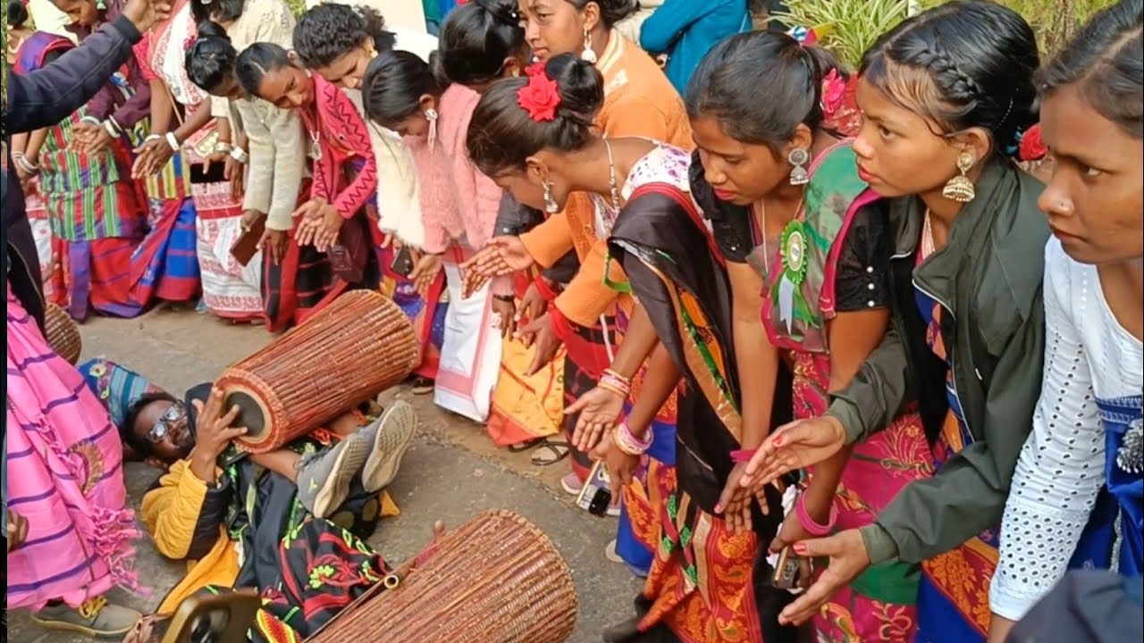 SP Mahila College Dumka Disom Shorai 2025 ll SP Mahila College Dumka Sohrai 2025 ll Santali Video #3