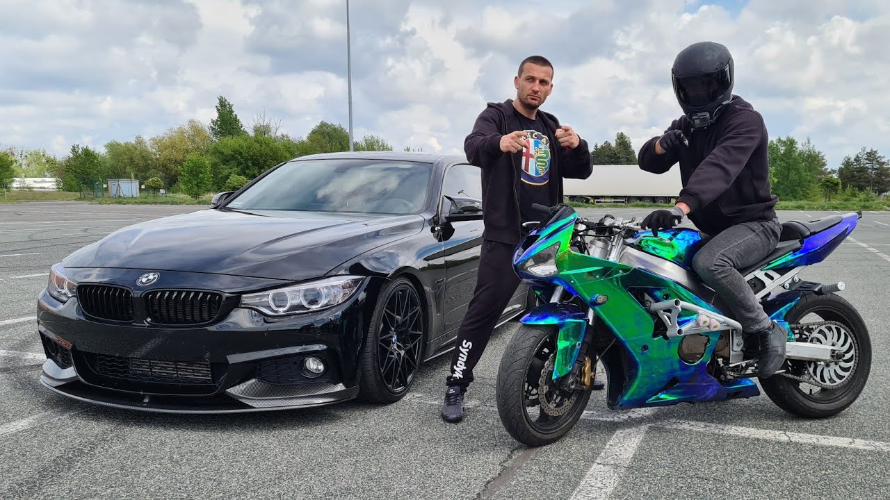 BMW 435i 400hp + motor stunt *ciężkie upalanie maszyn *test Przemasa