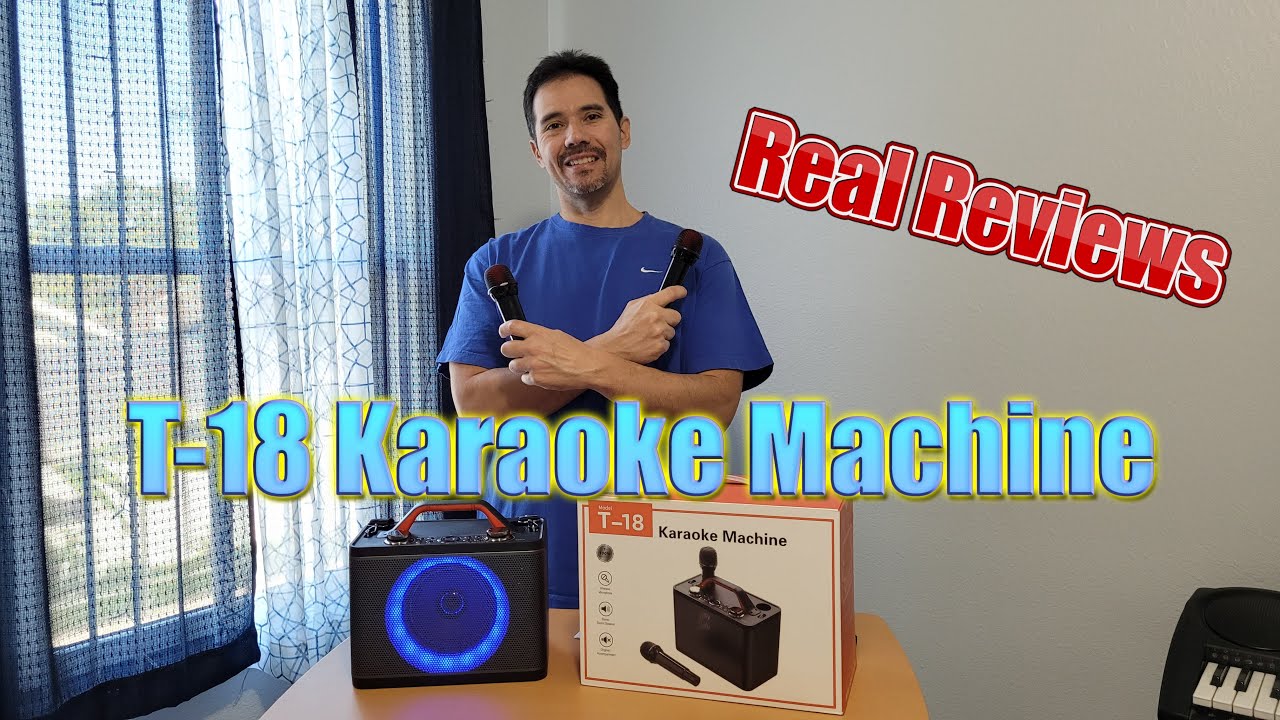 The Bonaok T18 Karaoke Machine Unboxing and Real Review
