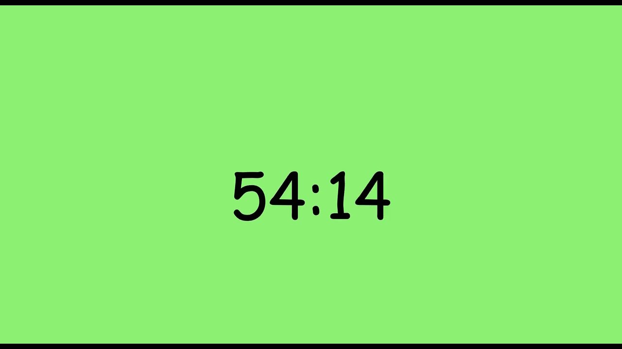 1 Hour Silent Timer – Start Working, Stop Procrastinating