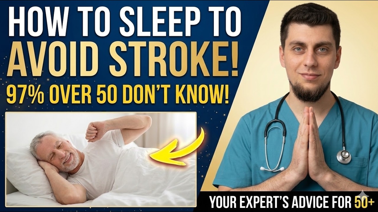 Sleeping in this position helps the heart, prevents strokes and thrombosis