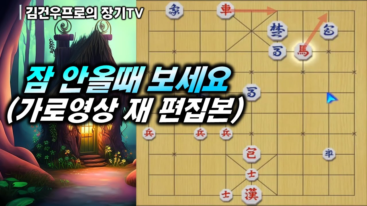 장기 (가로영상으로 재편집본) 잠 안올때 보세요 #김건우장기
