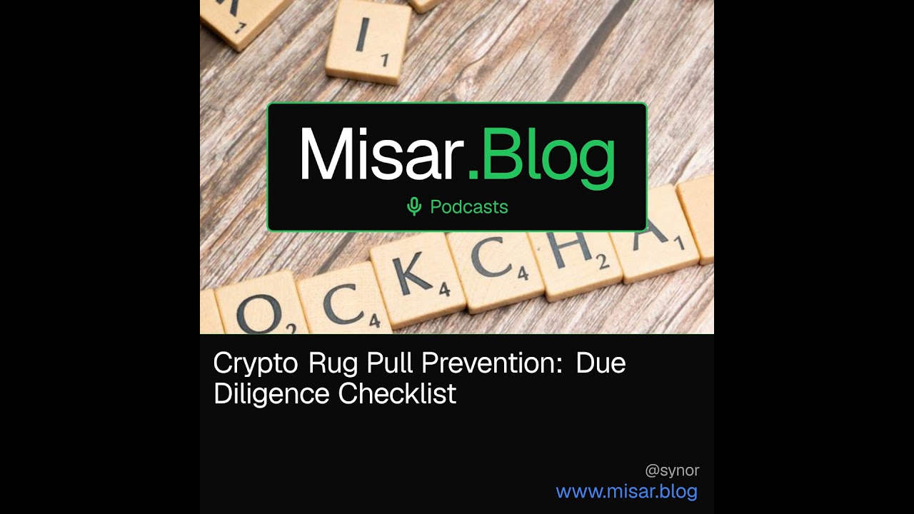 Crypto Rug Pull Prevention: Due Diligence Checklist