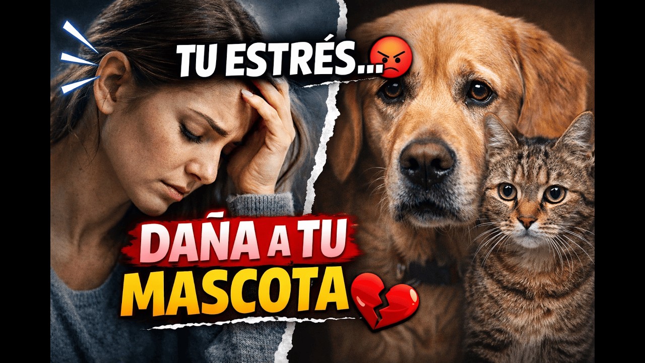 Nadie habla de esto, pero tu mascota siente tu estrés (y le está afectando más de lo que crees)