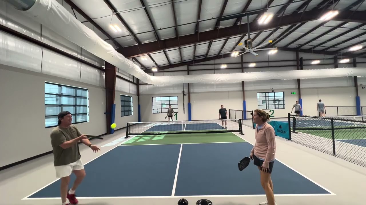 A little Family Fun Pickleball