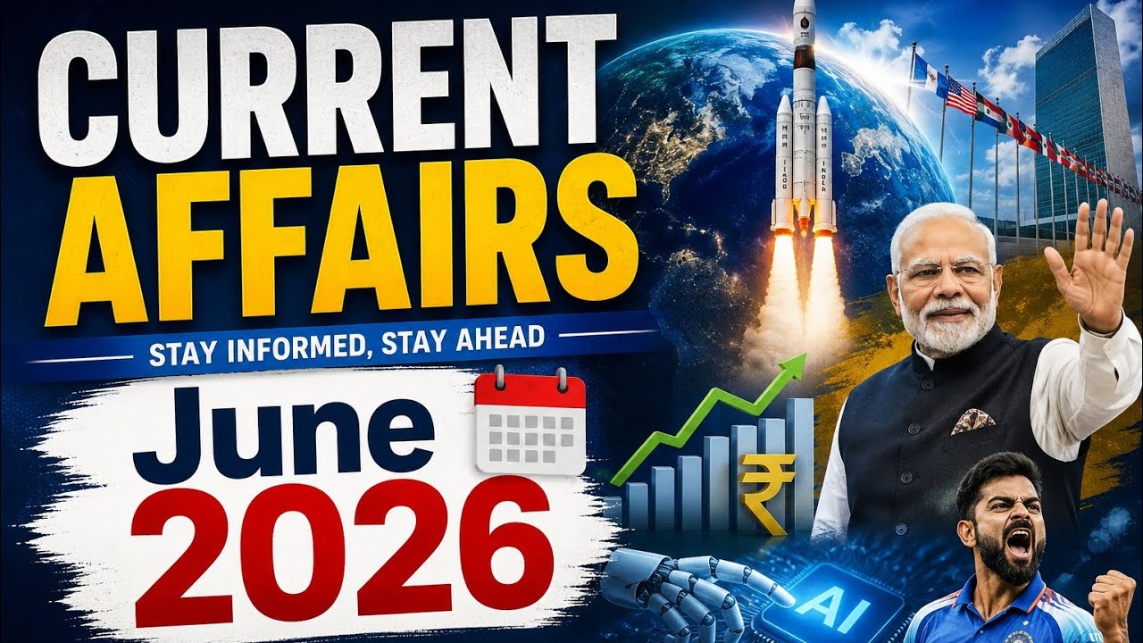Current Affairs June 2026 ll CSEB Rank Maker ll Malayalam