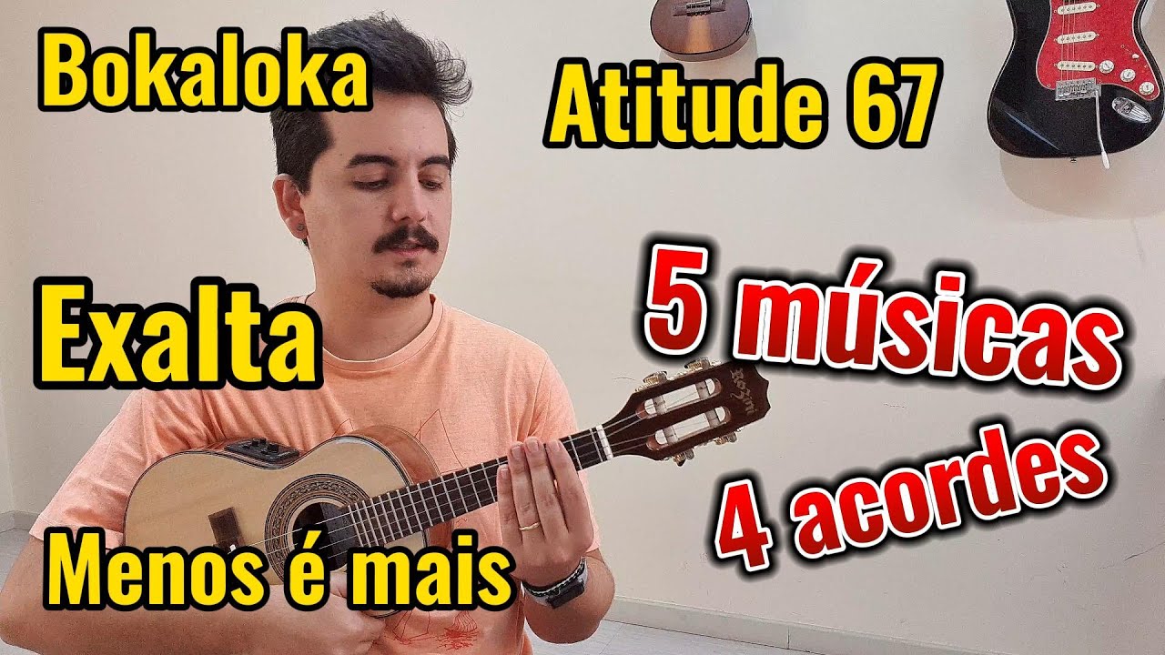 5 MÚSICAS na sequência em A - Nascente, Saideira, Jogo de sedução, menos é mais.. Aula de Cavaquinho