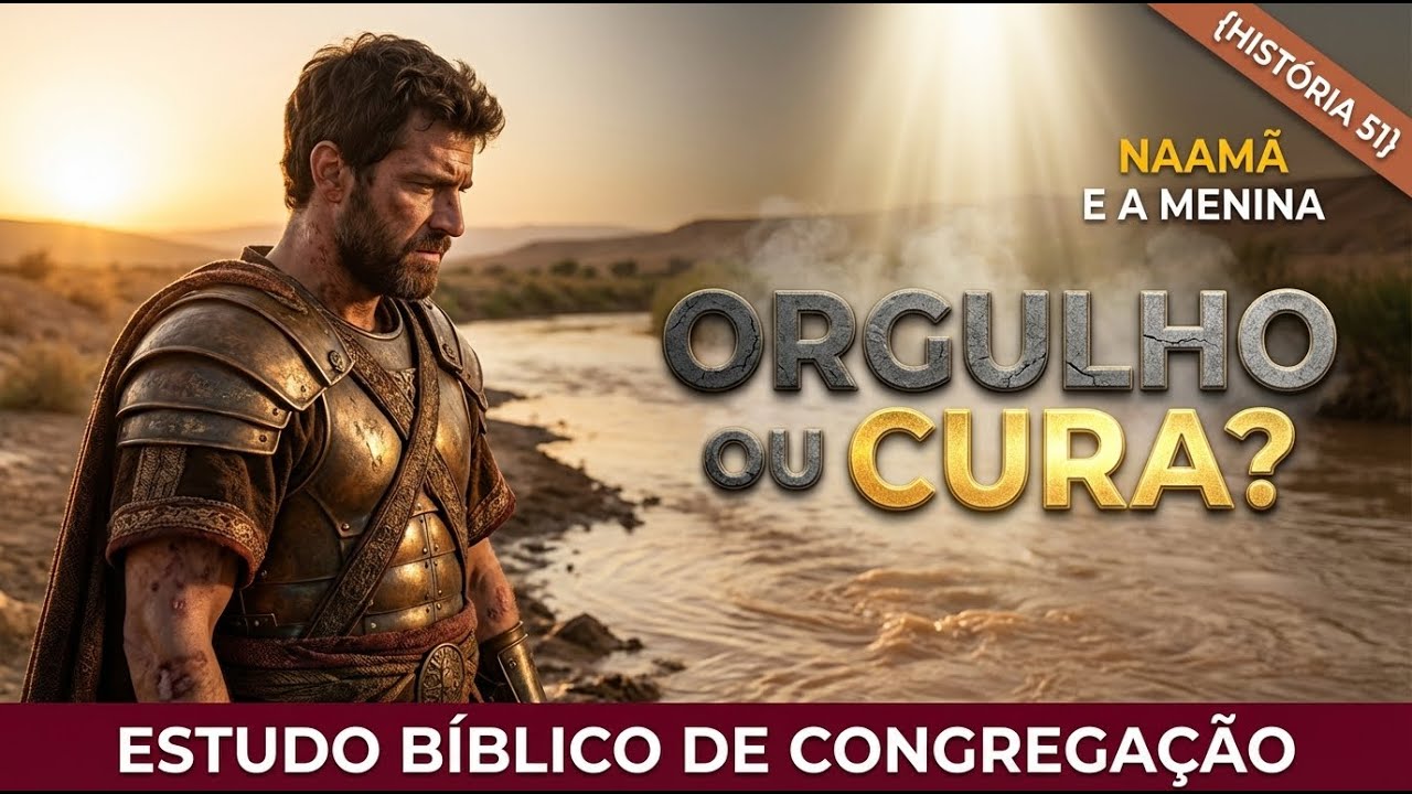 História 51 | Estudo Bíblico de Congregação | O ORGULHO IMPEDE O SEU MILAGRE? (Naamã e a Menina)
