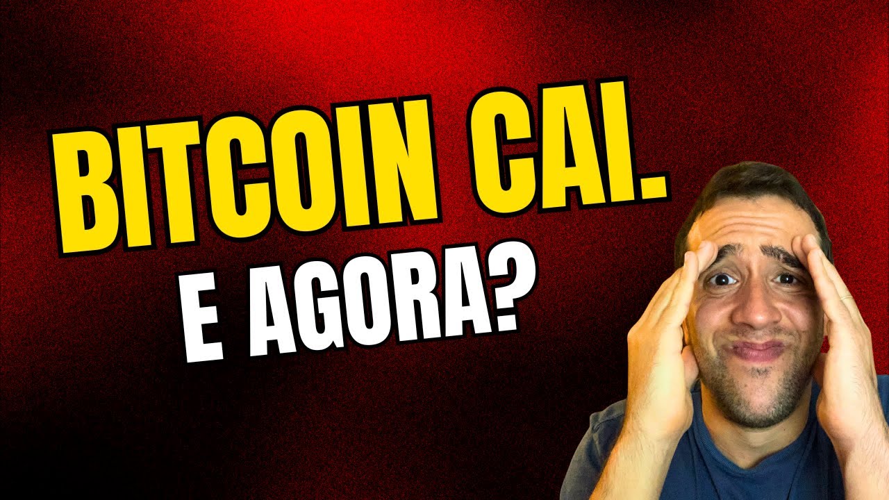 BITCOIN (BTC) EM QUEDA PUXA ETHEREUM (ETH) E CRIPTOMOEDAS
