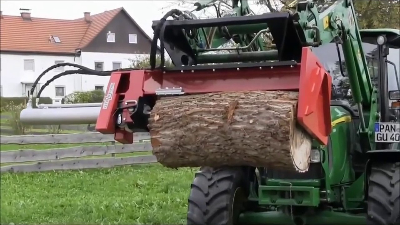 AMR 25t štiepačka na čelný nakladač