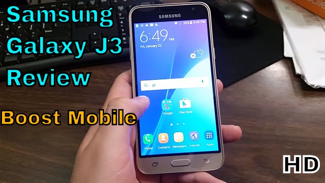 Samsung Galaxy J3 Full Review (Boost Mobile) HD