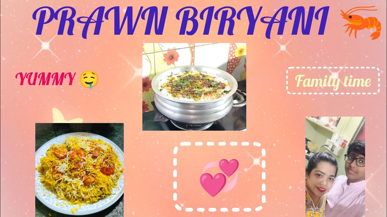 Prawn biryani 🦐 #youtubevideo #cooking #prawns #biriyani #viral 