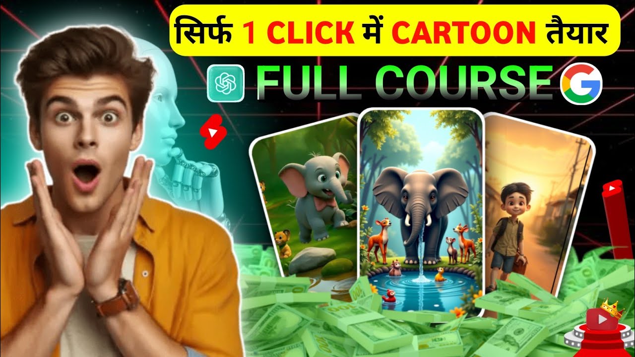 AI Cartoon Video Kaise Banaye | मोबाइल से Cartoon Animation Video बनाना सीखें |Step-by-Step Tutorial