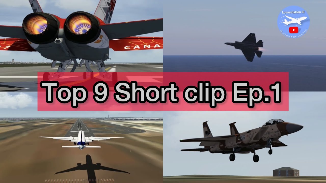 Non-Stop Aviation Action | Shorts Mix #aeroflyfsglobal #carrierlandinghd #aviation #military 