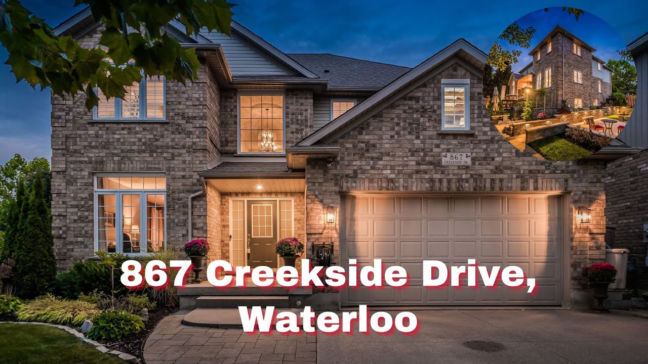 Welcome to 867 Creekside Drive, Laurelwood in Waterloo by The Riz Team
