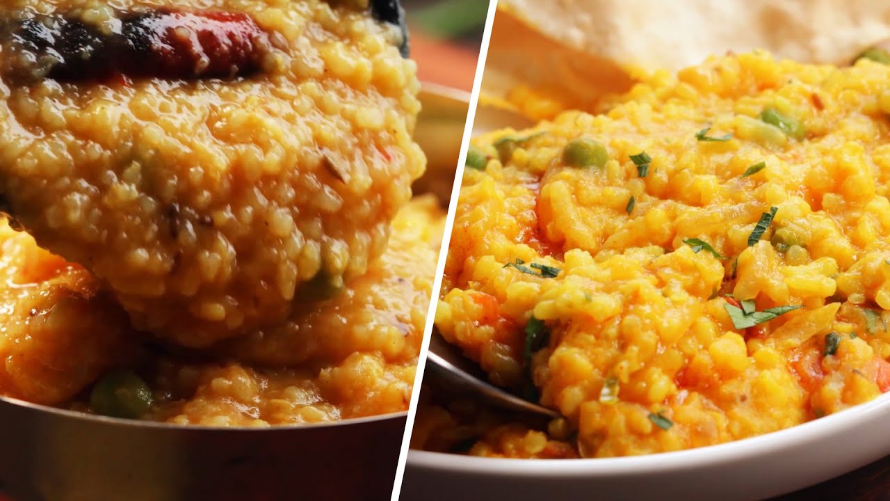 How To Make Dal Khichuri 2 Ways