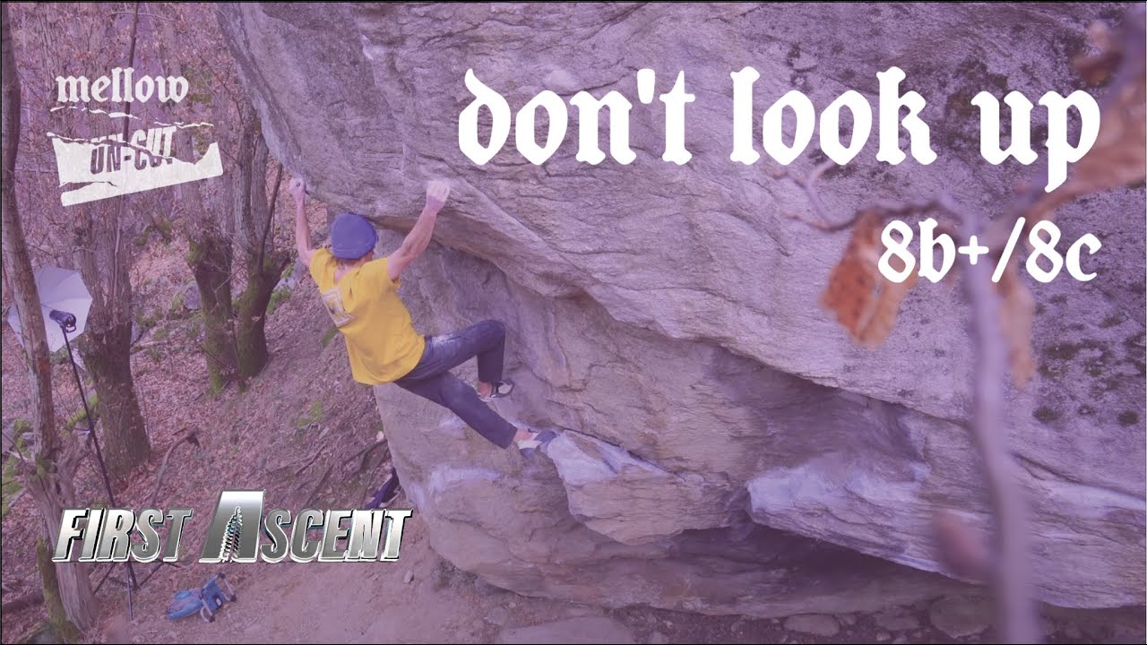 UNCUT: Giuliano Cameroni - Don't Look Up (8B+/8C) First Ascent
