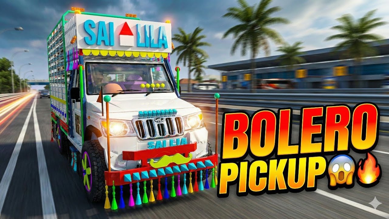 How to Add Bolero Pickup Mod in Bus Simulator Indonesia 😘 | Bolero Pickup Mod Bussid Update v4.5
