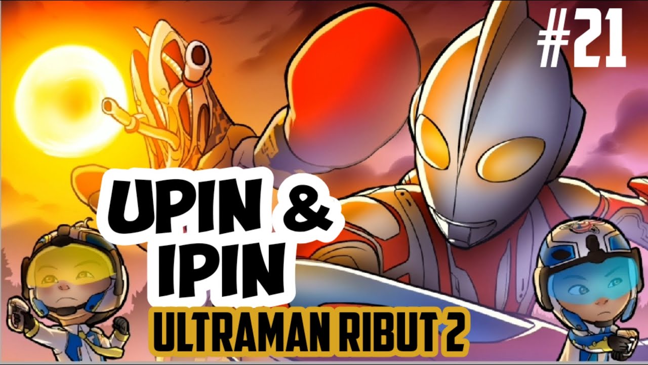 Upin Ipin Terbaru : Ultraman Ribut 2 | Cara Menggambar dan Mewarnai