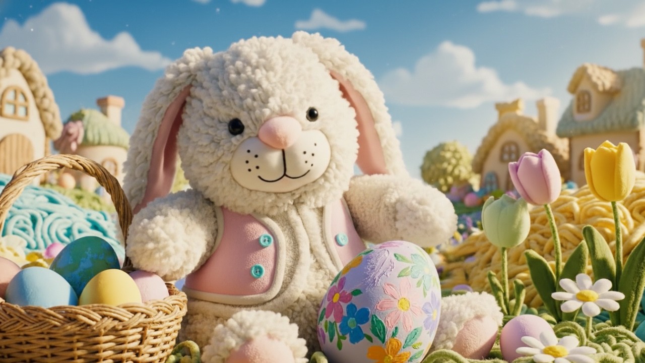 Dreaming of Easter 🐰🌷 | Ultra Gentle Plush Ambience & Soothing Music