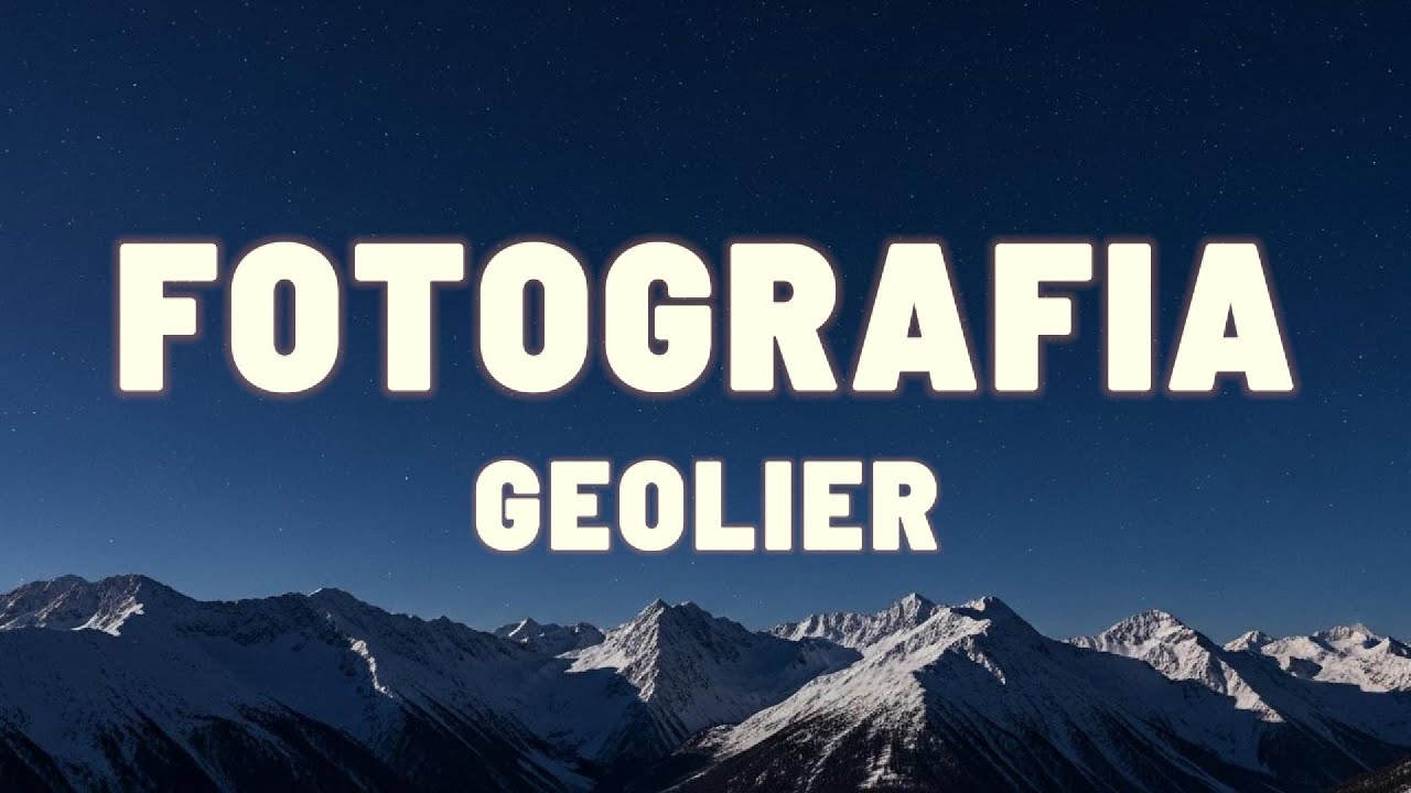 FOTOGRAFIA - Geolier | Lyrics - Testo