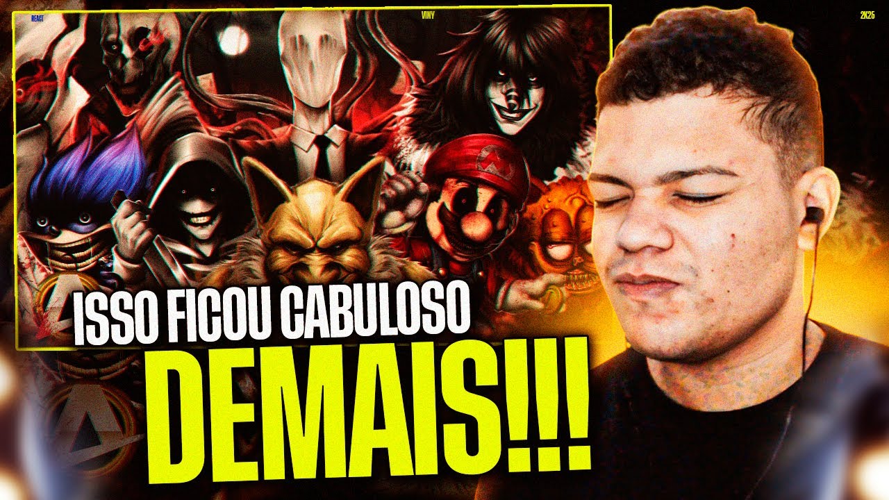 LASANHA SABOR JON? KKKKK | ♪ Creepypastas | 𝘼𝙍𝙌𝙐𝙄𝙑𝙊 404 | AniRap [REACT]