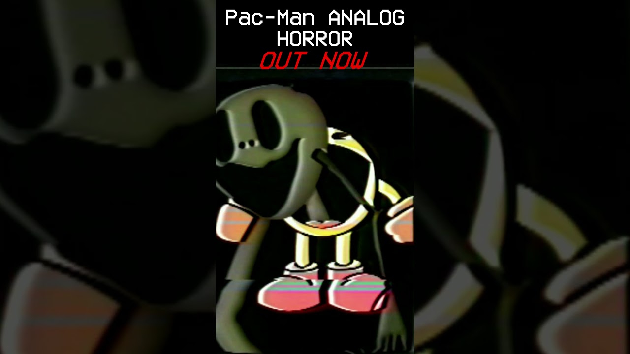 Pac-Man Analog Horror is OUT NOW!  #analoghorror #pacman #vhs