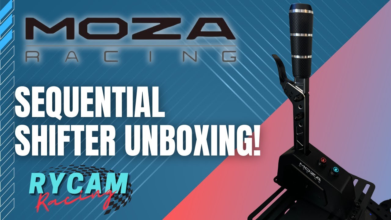 Moza SGP Sequential Shifter Unboxing and Impressions!