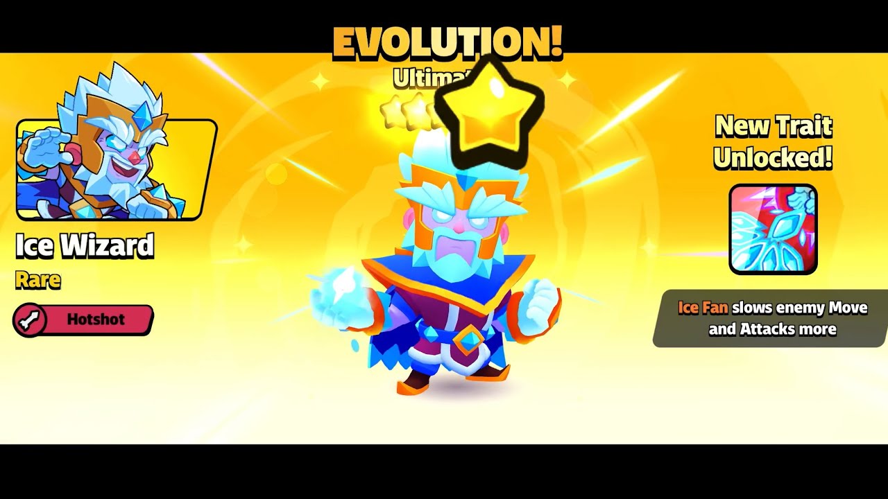 F2P Squabusters! 5 star ultimate evolution of Ice Wizard! #squadbusters 