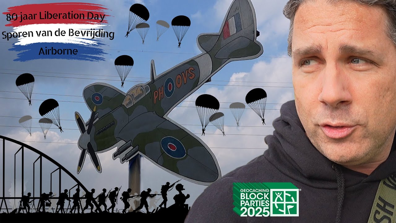SPOREN VAN DE BEVRIJDING: 80 JAAR VRIJHEID! #geocaching