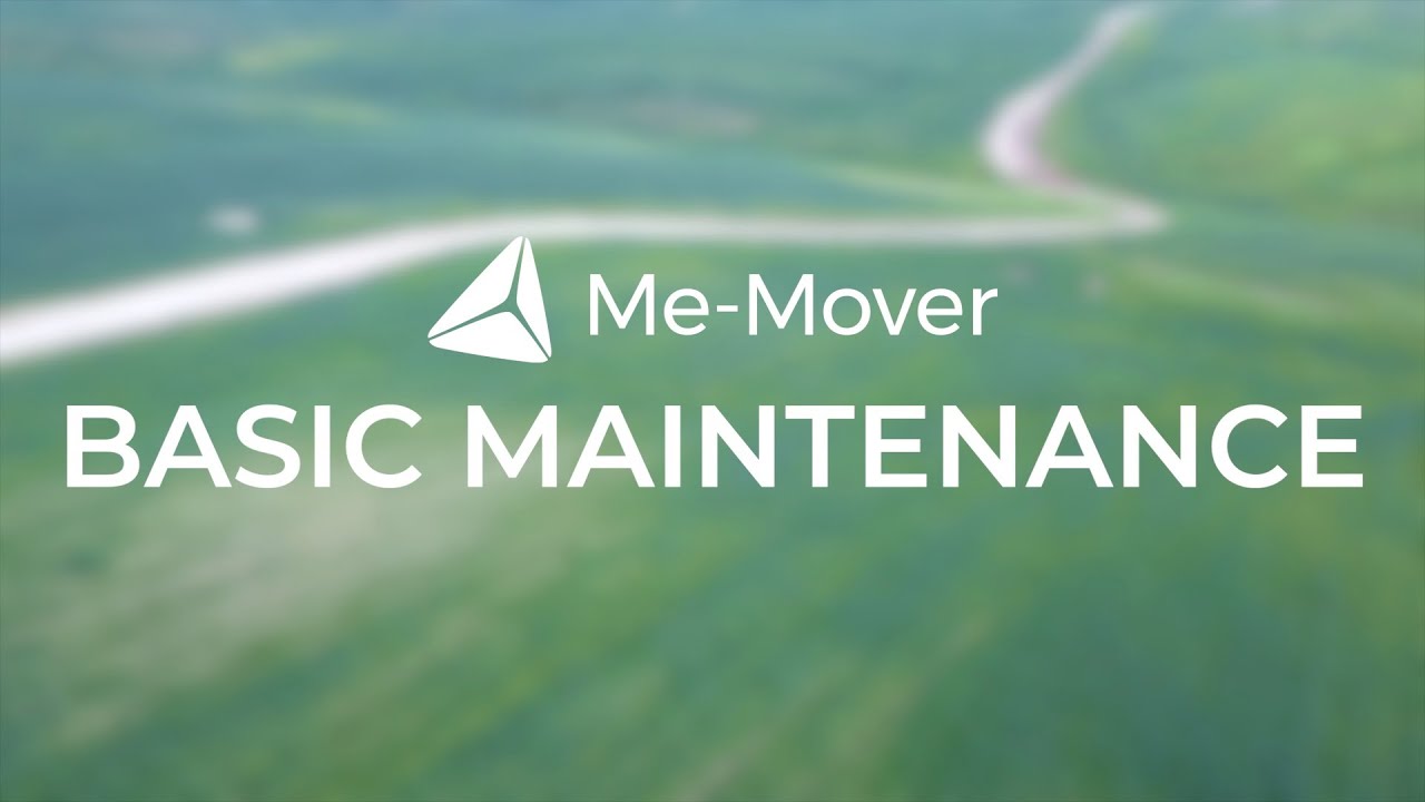 Basic Maintenance | Keeping Your Me-Mover in Top Condition | Me-Mover
