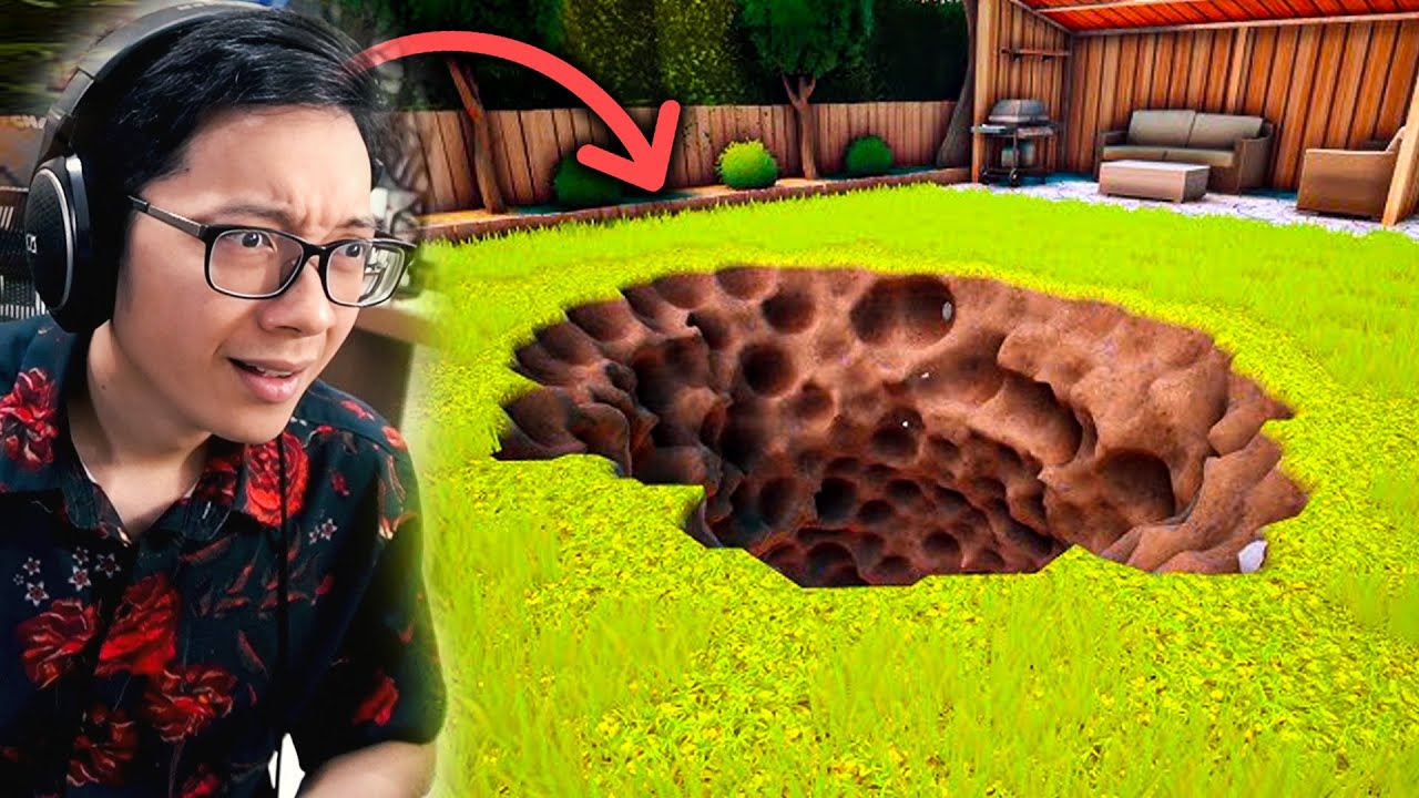 Tôi phát hiện có một HỐ SÂU KHÔNG ĐÁY ngay sau nhà!!