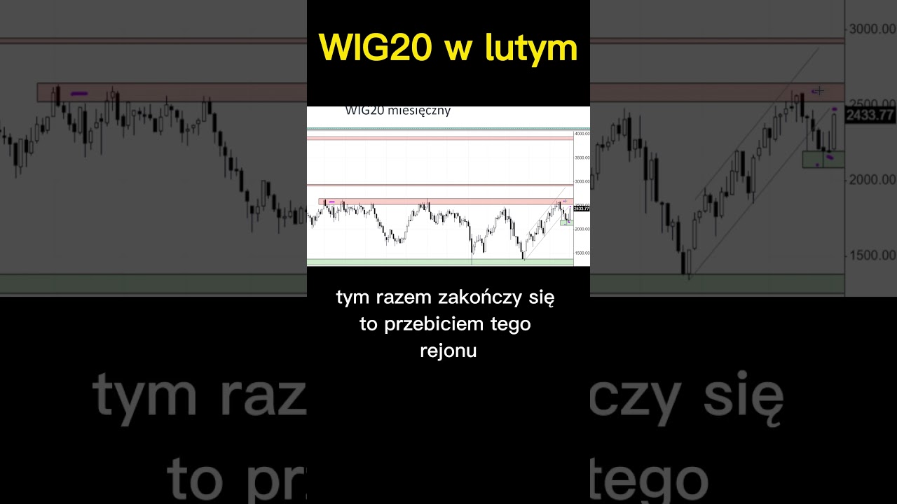 Indeks WIG20 z siłą w styczniu #gpw #trading