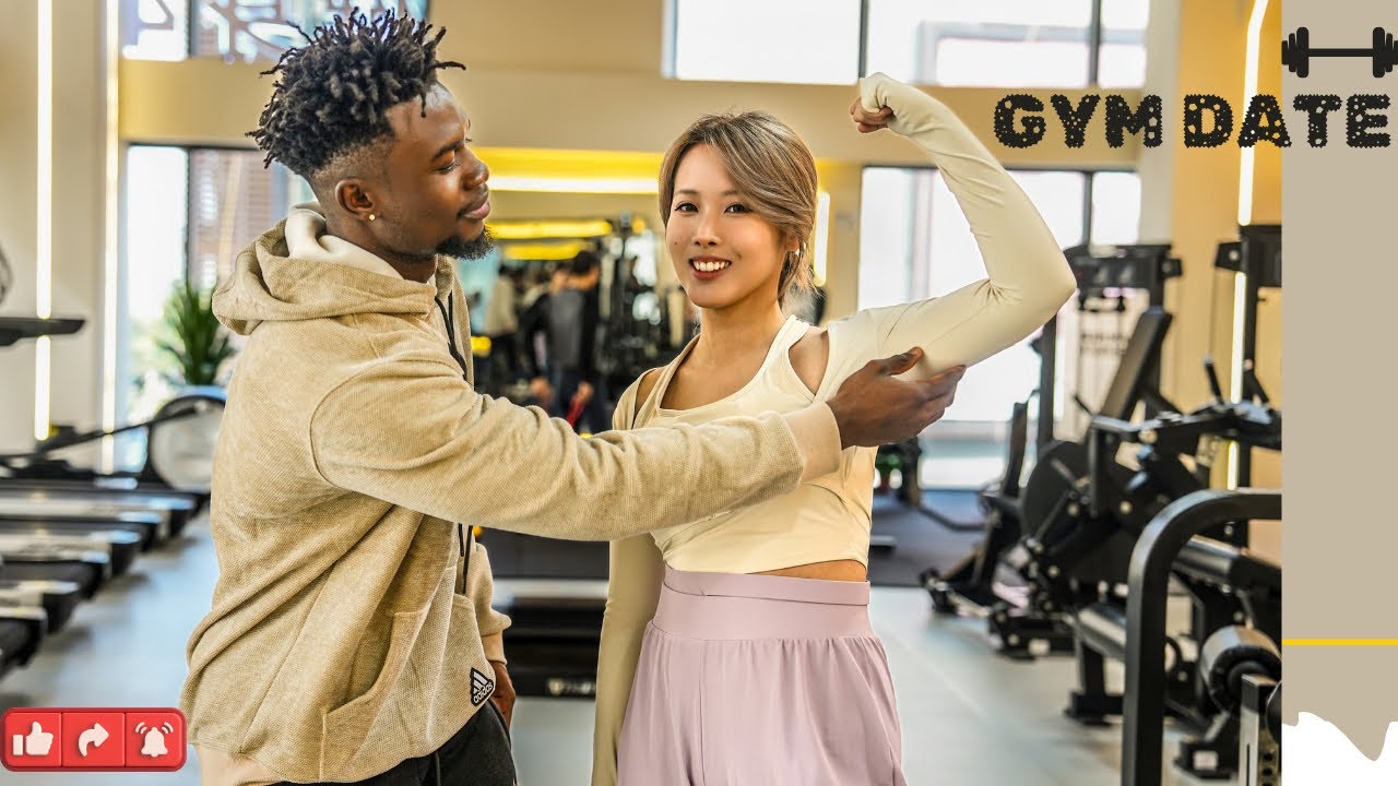 A Chinese TikTok Influencer tried my back workout routine 🤯. What kinda guys is she into ? GYM DATE