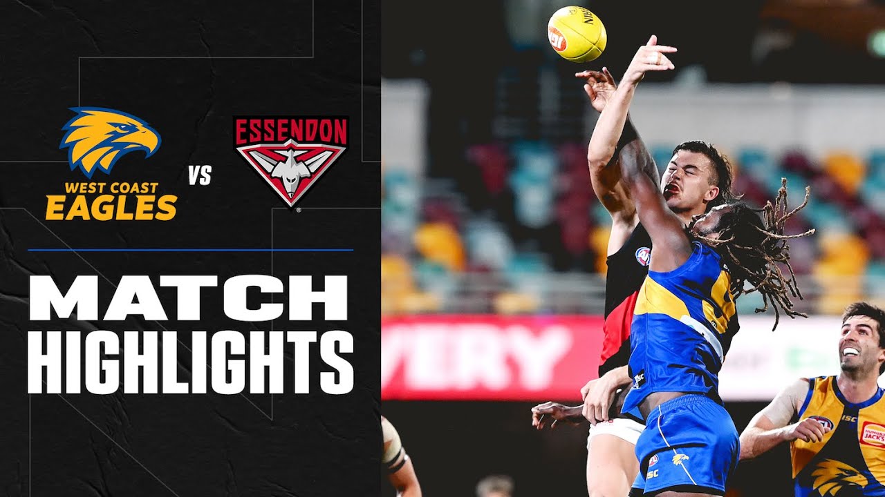 West Coast v Essendon Highlights | Round 15, 2020 | AFL