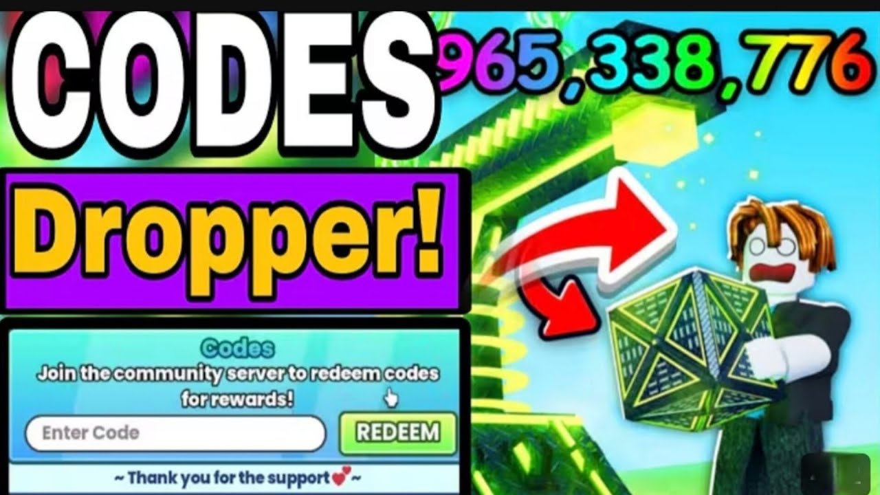 *SECRET UPDATE * Dropper Incremental Codes |Codes for [Tree] Dropper Incremental Roblox  2026