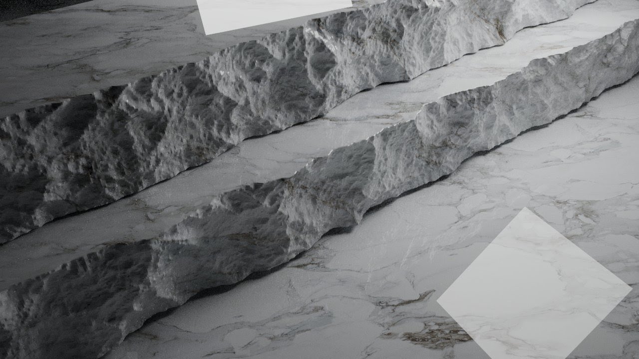Cut Stone Tutorial - Cinema4D
