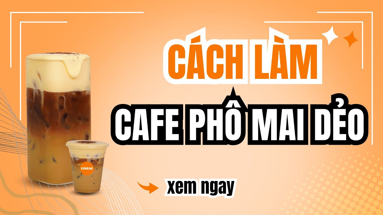 Hướng Dẫn Cách Làm Công Thức Cafe Phô Mai Dẻo #recipe #coffee